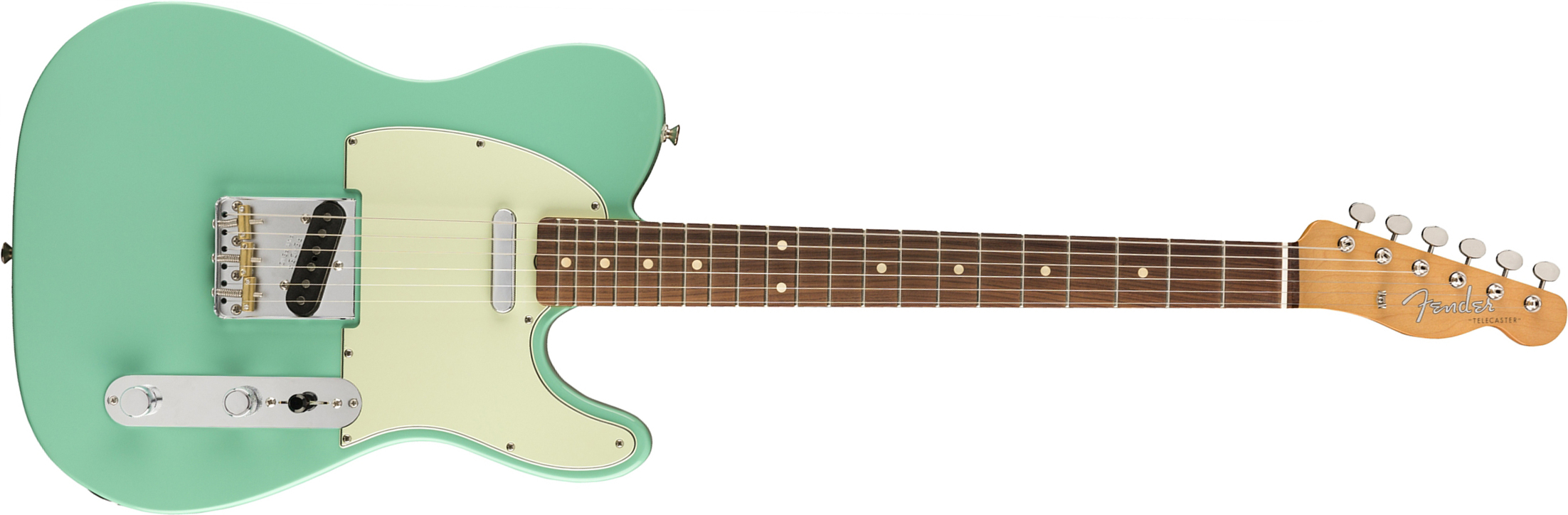 Fender Tele 60s Vintera Modified Mex Pf - Seafoam Green - Guitarra eléctrica con forma de tel - Main picture