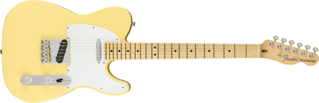 Fender Tele American Performer Usa Mn - Vintage White - Guitarra eléctrica con forma de tel - Main picture