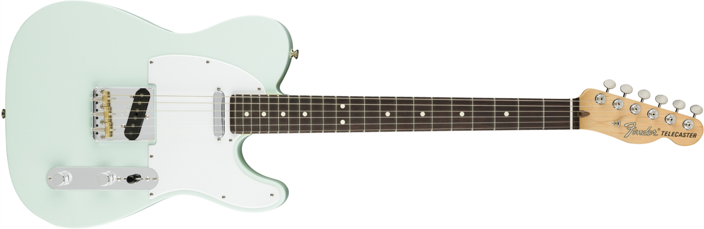 Fender Tele American Performer Usa Rw - Satin Sonic Blue - Guitarra eléctrica con forma de tel - Main picture