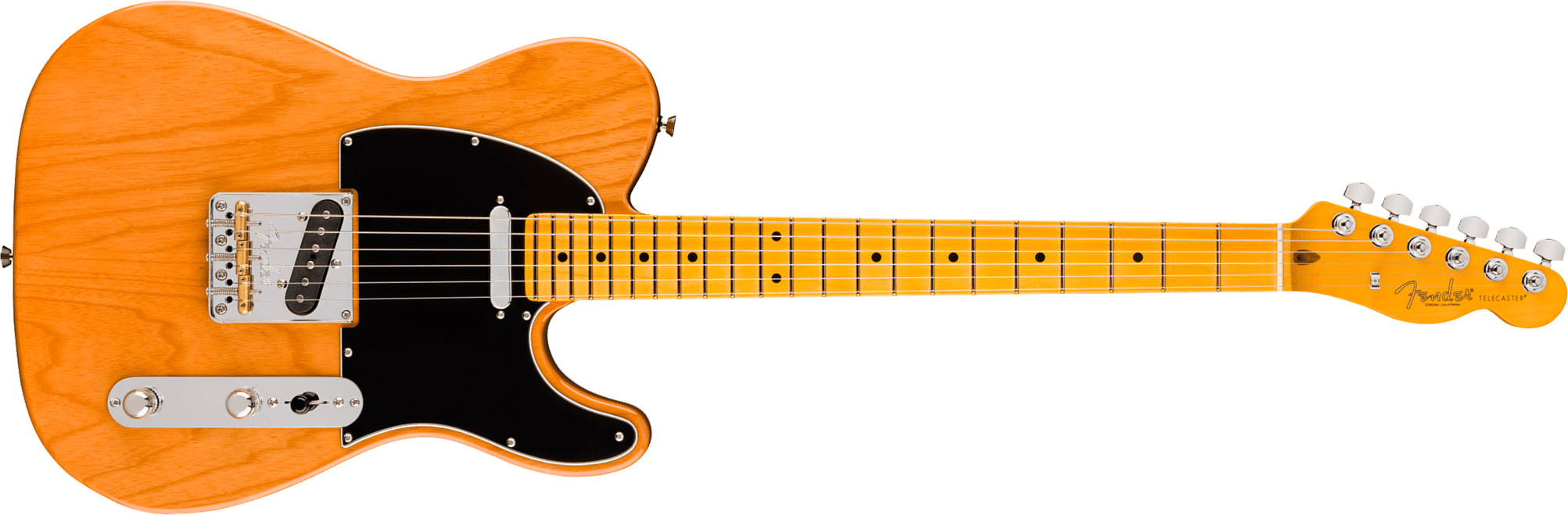 Fender Tele American Pro. Usa  2s Ht Mn - Natural - Guitarra eléctrica con forma de tel - Main picture