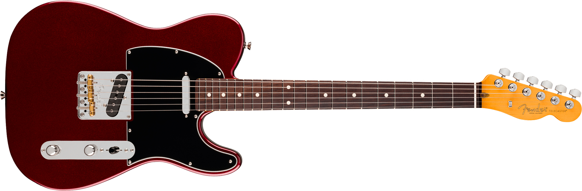 Fender Tele American Pro. Usa  2s Ht Rw - Oxblood - Guitarra eléctrica con forma de tel - Main picture