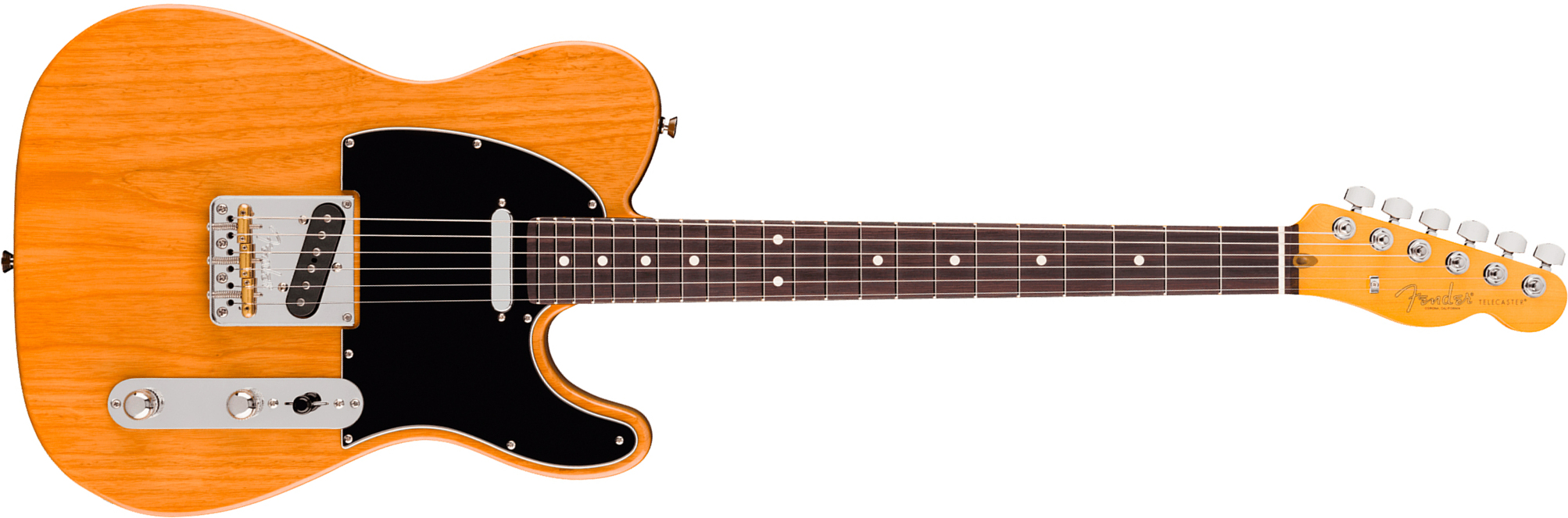 Fender Tele American Pro. Usa  2s Ht Rw - Natural - Guitarra eléctrica con forma de tel - Main picture