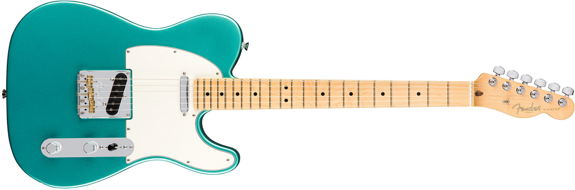 Fender Tele American Professional 2s Usa Mn - Mystic Seafoam - Guitarra eléctrica con forma de tel - Main picture