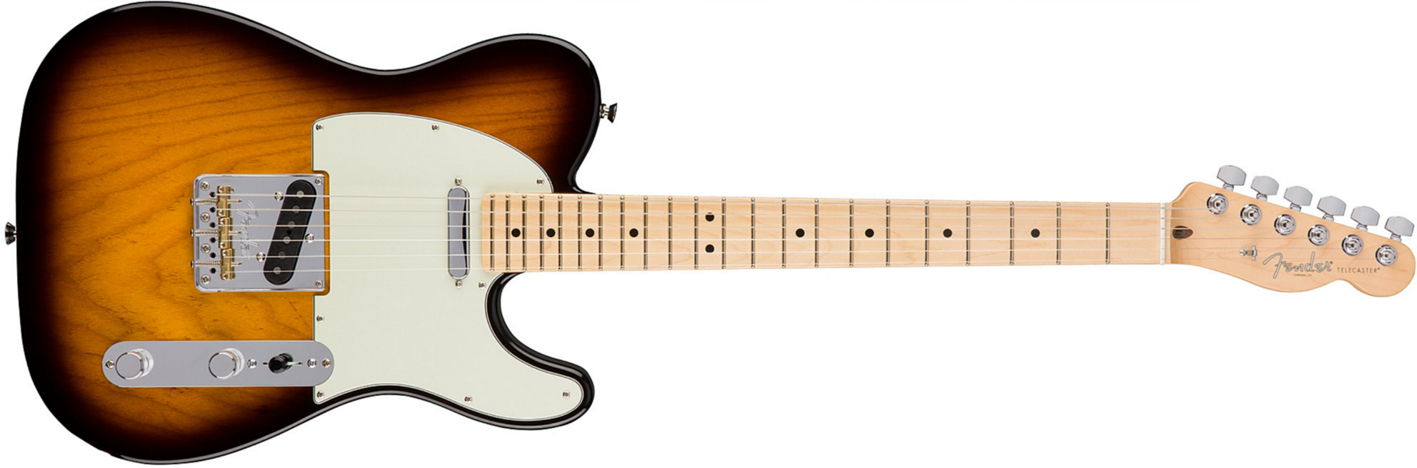 Fender Tele American Professional 2s Usa Mn - 2-color Sunburst - Guitarra eléctrica con forma de tel - Main picture