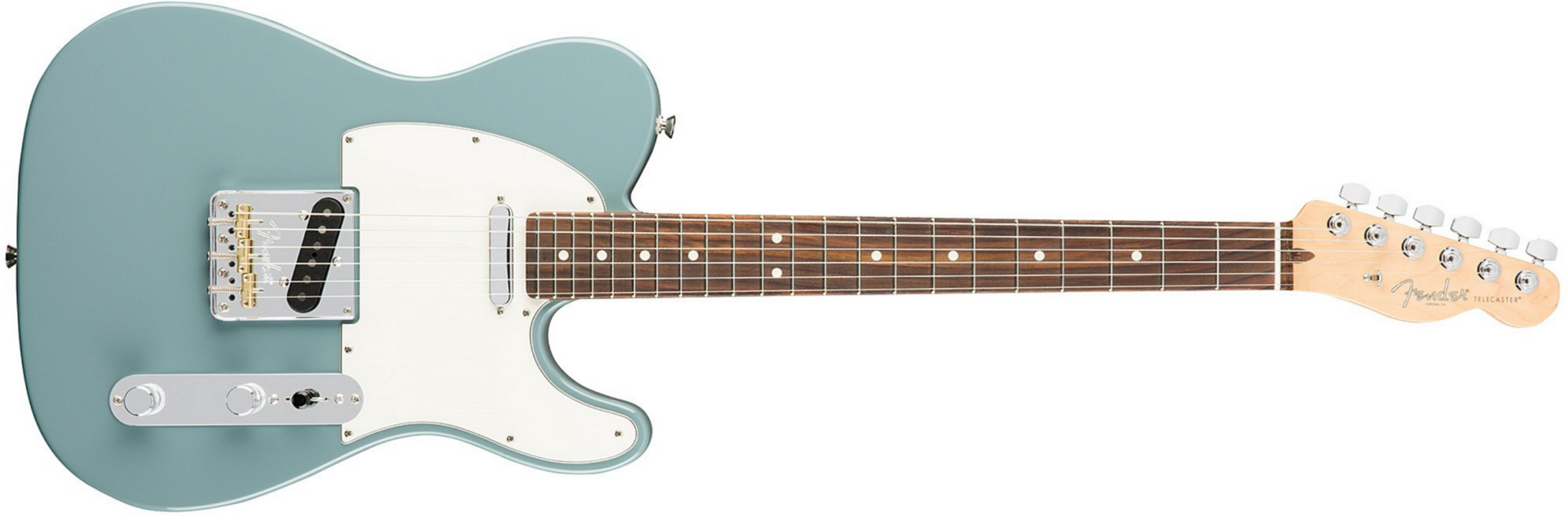 Fender Tele American Professional 2s Usa Rw - Sonic Grey - Guitarra eléctrica con forma de str. - Main picture