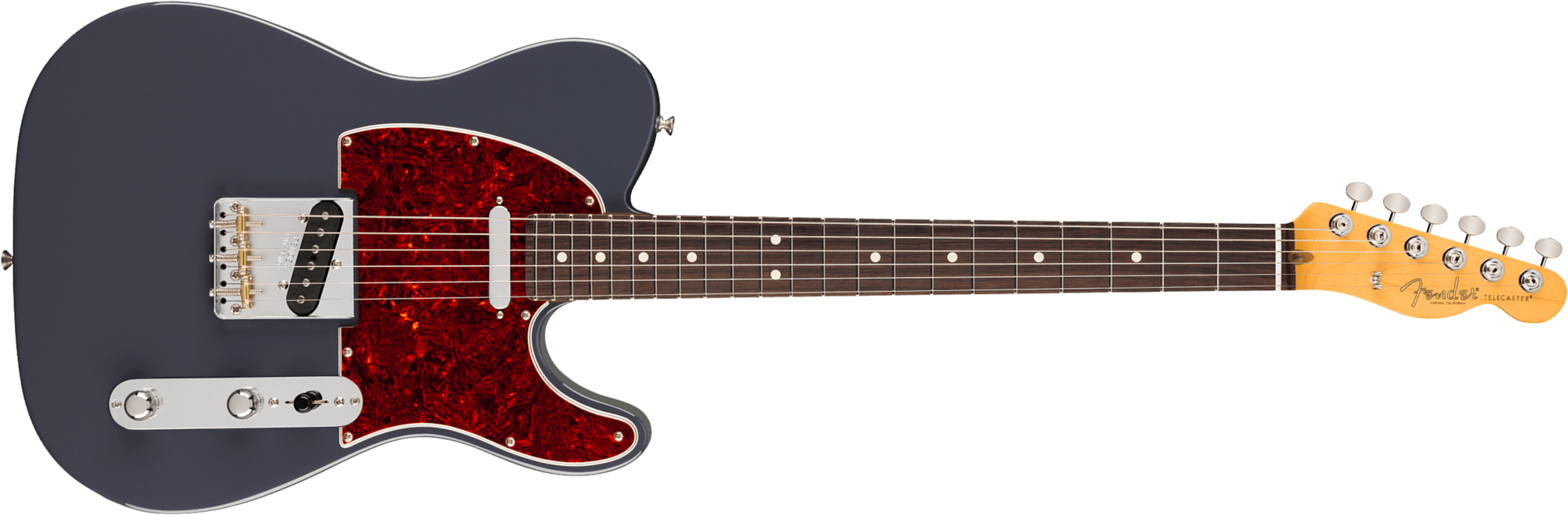 Fender Tele American Professional Classic Usa 2s Ht Rw - Faded Black - Guitarra eléctrica con forma de tel - Main picture