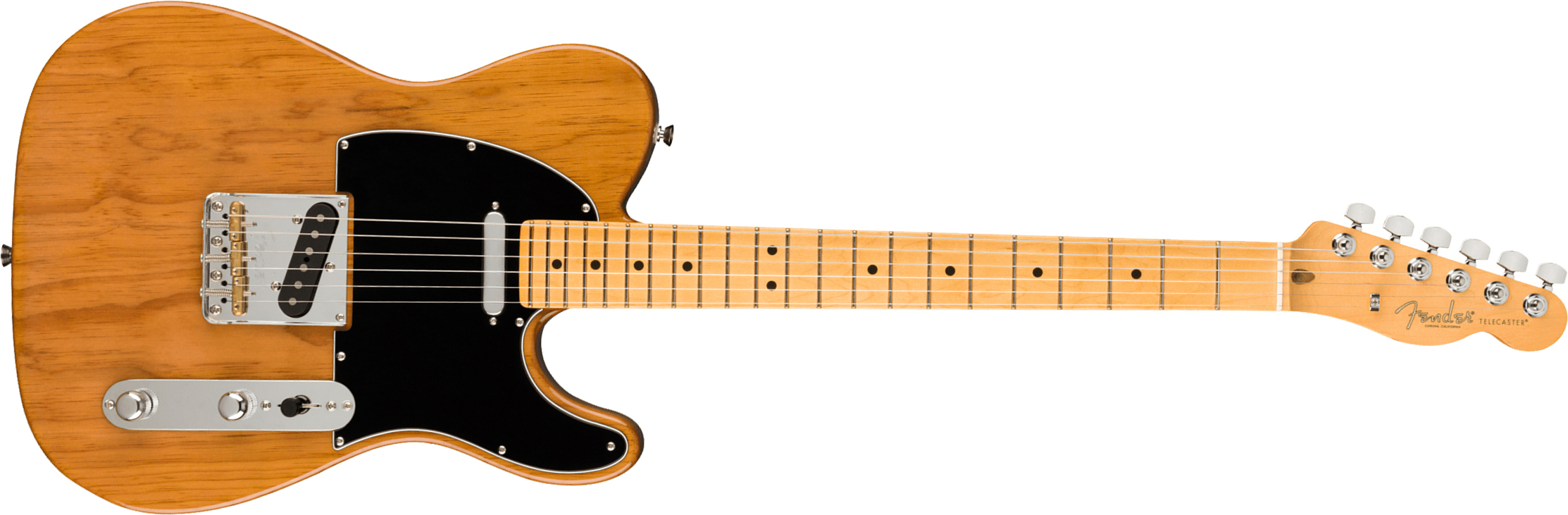 Fender Tele American Professional Ii Usa Mn - Roasted Pine - Guitarra eléctrica con forma de tel - Main picture