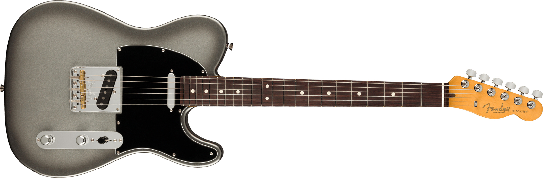 Fender Tele American Professional Ii Usa Rw - Mercury - Guitarra eléctrica con forma de tel - Main picture