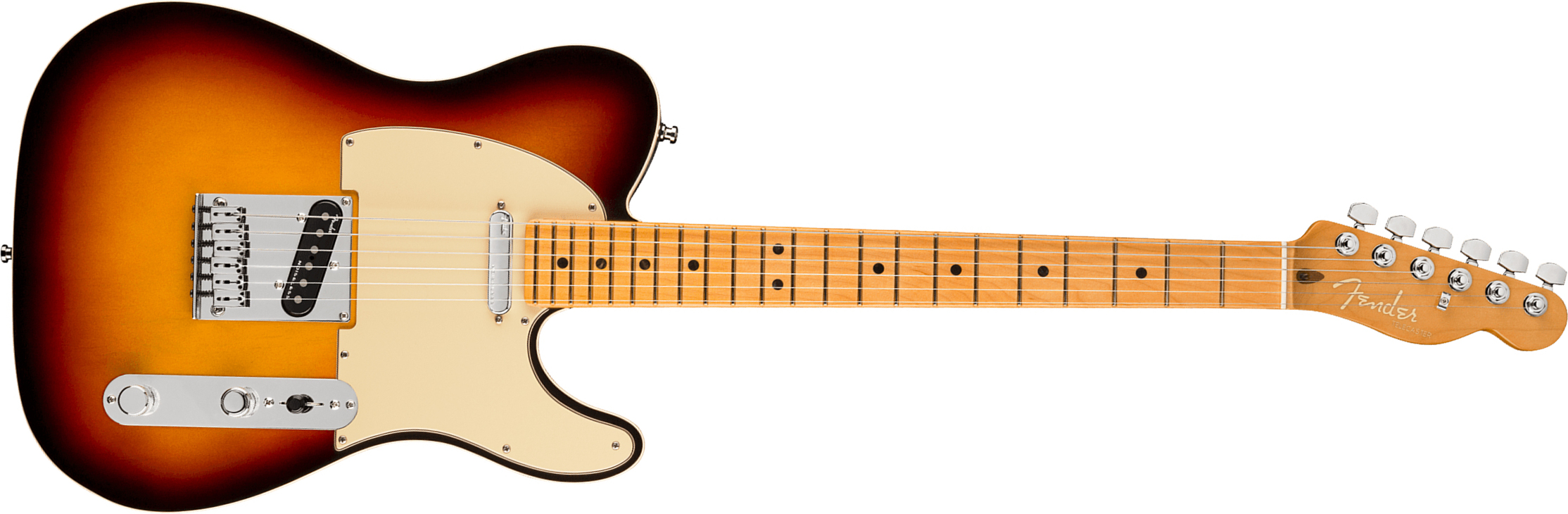 Fender Tele American Ultra 2019 Usa Mn - Ultraburst - Guitarra eléctrica con forma de tel - Main picture