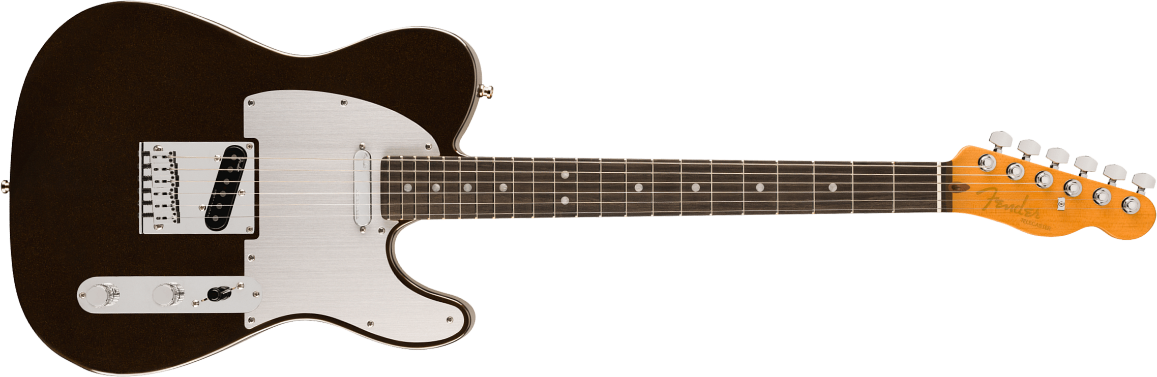 Fender Tele American Ultra Ii Usa 2s Ht Eb - Texas Tea - Guitarra eléctrica con forma de str. - Main picture