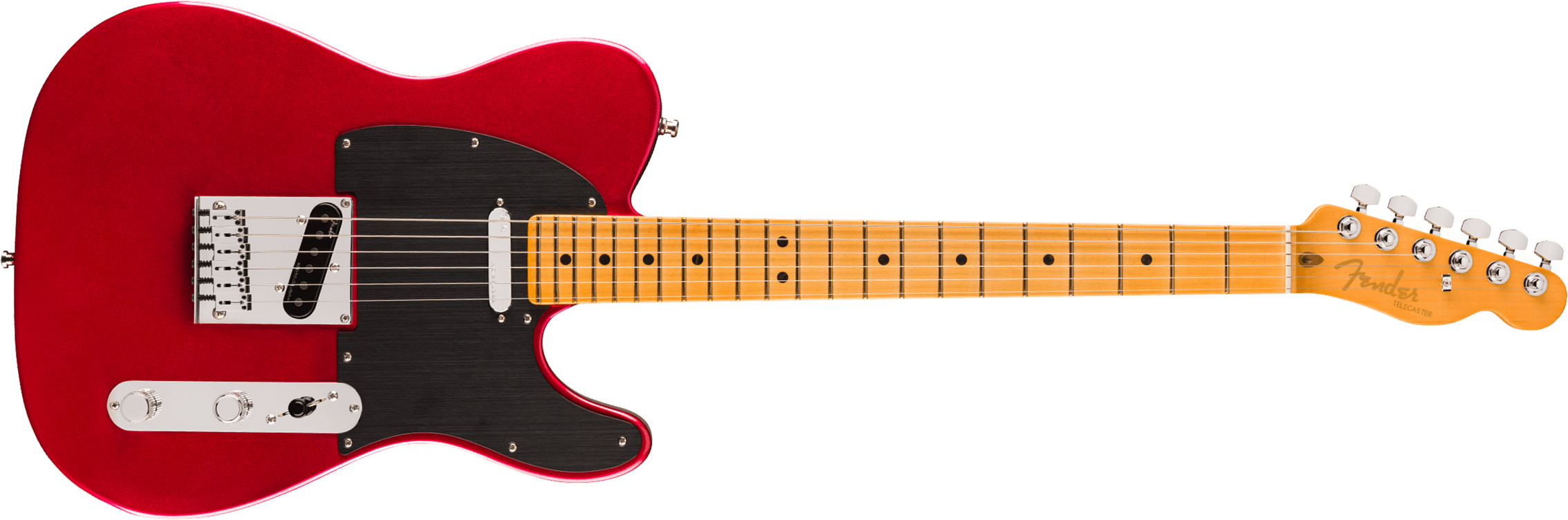 Fender Tele American Ultra Ii Usa 2s Ht Mn - Sinister Red - Guitarra eléctrica con forma de str. - Main picture