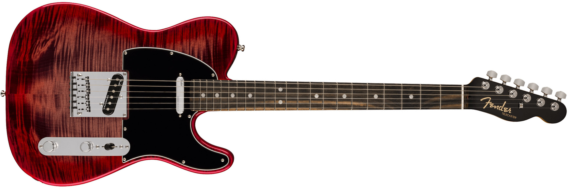 Fender Tele American Ultra Ltd Usa 2s Ht Eb - Umbra - Guitarra eléctrica con forma de tel - Main picture