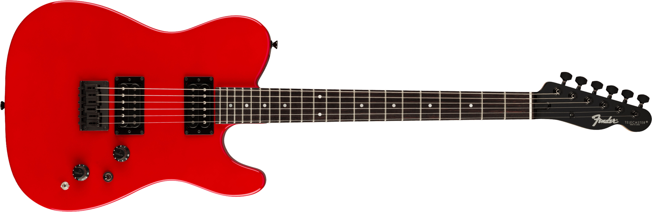 Fender Tele Boxer Hh Jap Ht Rw +housse - Torino Red - Guitarra eléctrica con forma de tel - Main picture