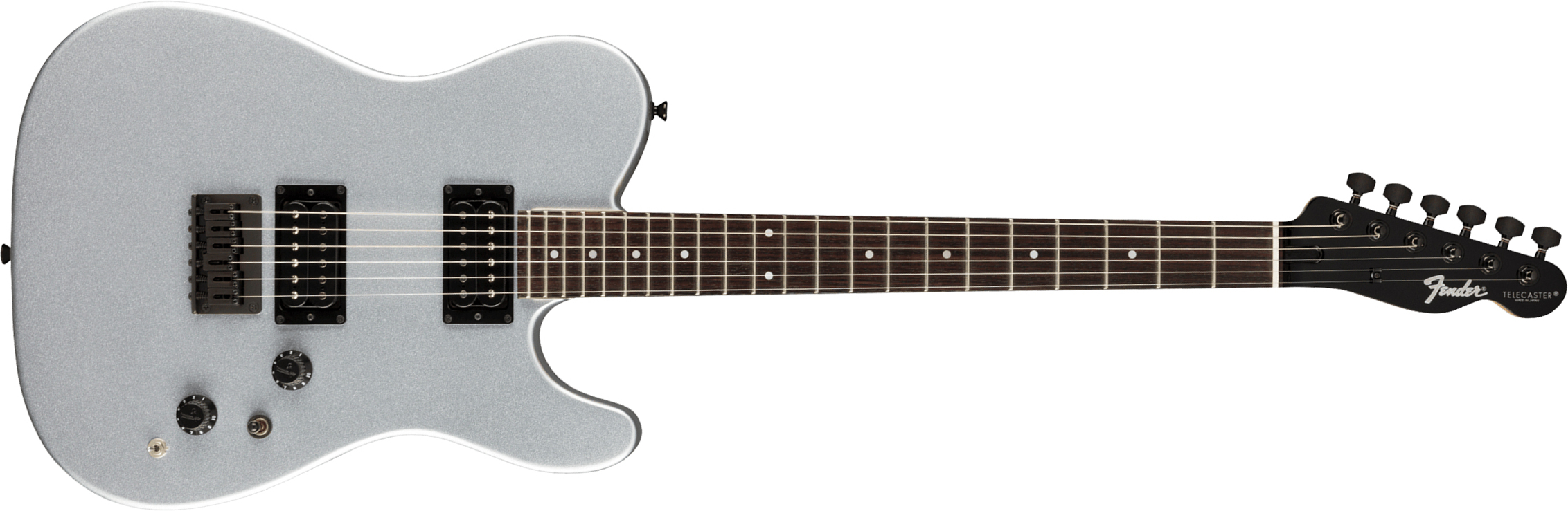 Fender Tele Boxer Hh Jap 2h Ht Rw +housse - Inca Silver - Guitarra eléctrica con forma de tel - Main picture