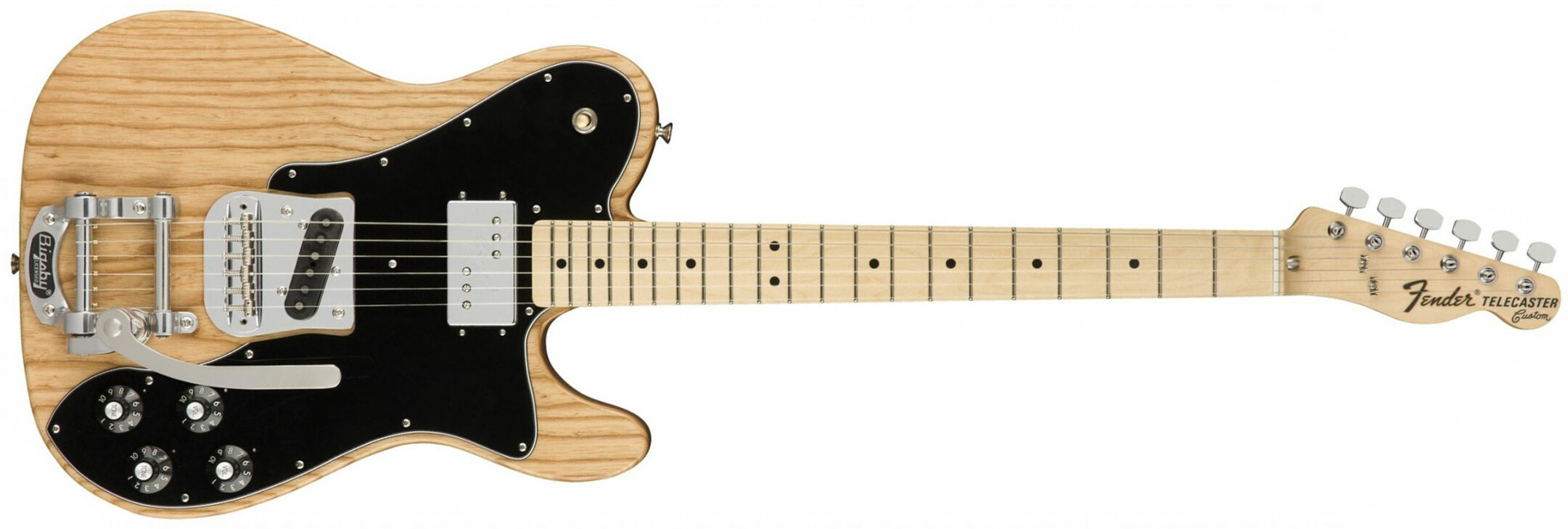 Fender Tele Custom 72 Bigsby Classic Ltd Mex Sh Mn - Natural - Guitarra eléctrica con forma de tel - Main picture
