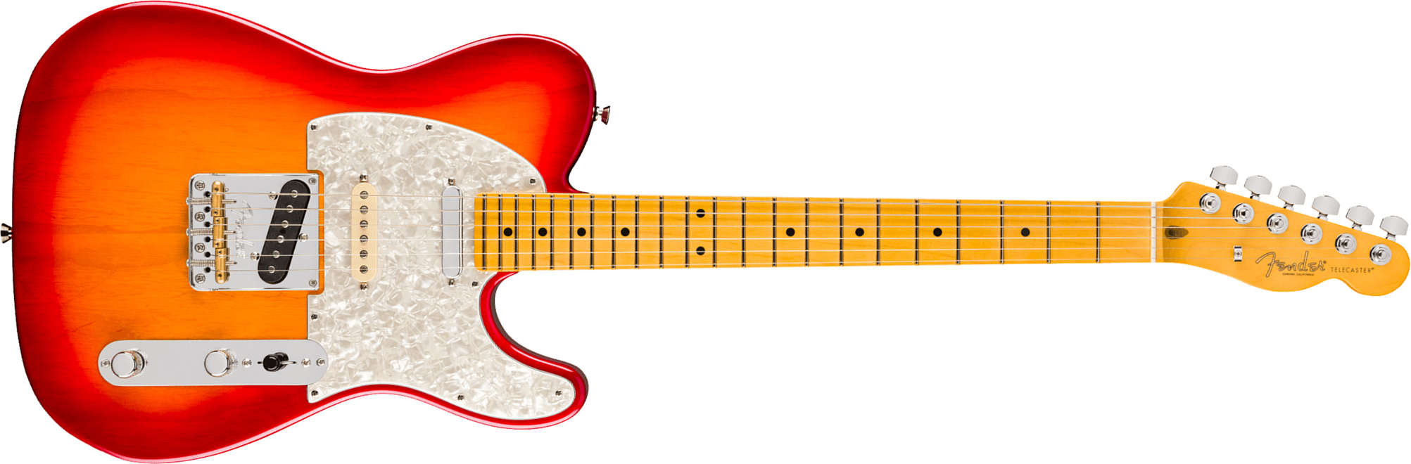 Fender Tele Hot Shot American Pro. Usa  2s Ht Mn - Aged Cherry Burst - Guitarra eléctrica con forma de tel - Main picture