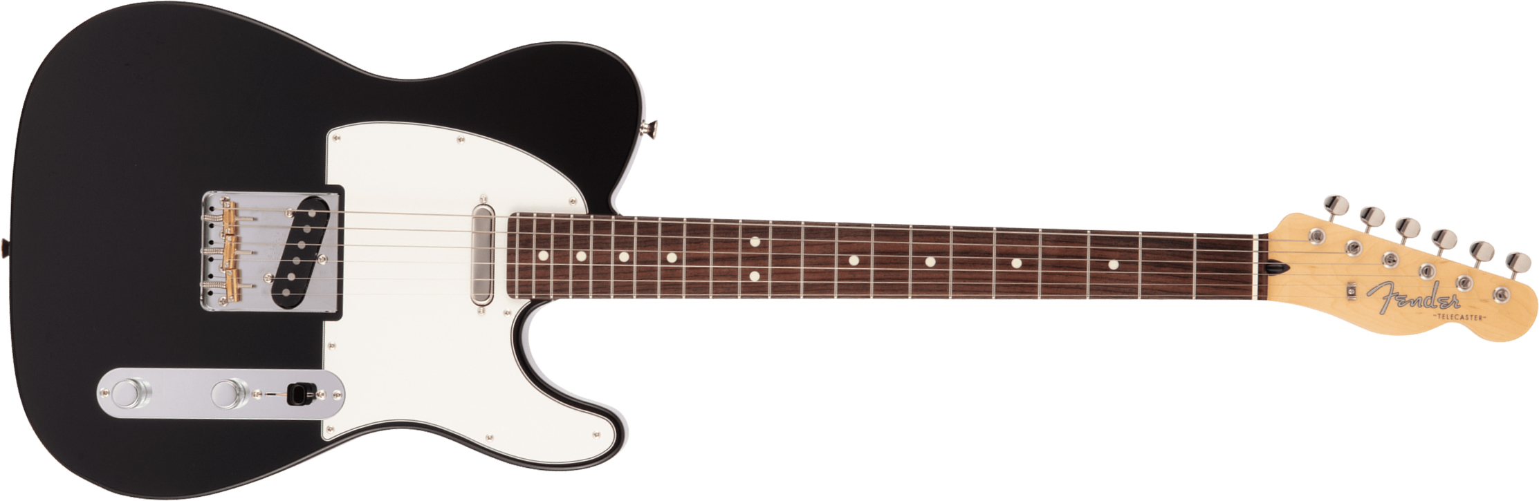 Fender Tele Hybrid Ii Jap 2s Ht Mn - Black - Guitarra eléctrica con forma de tel - Main picture