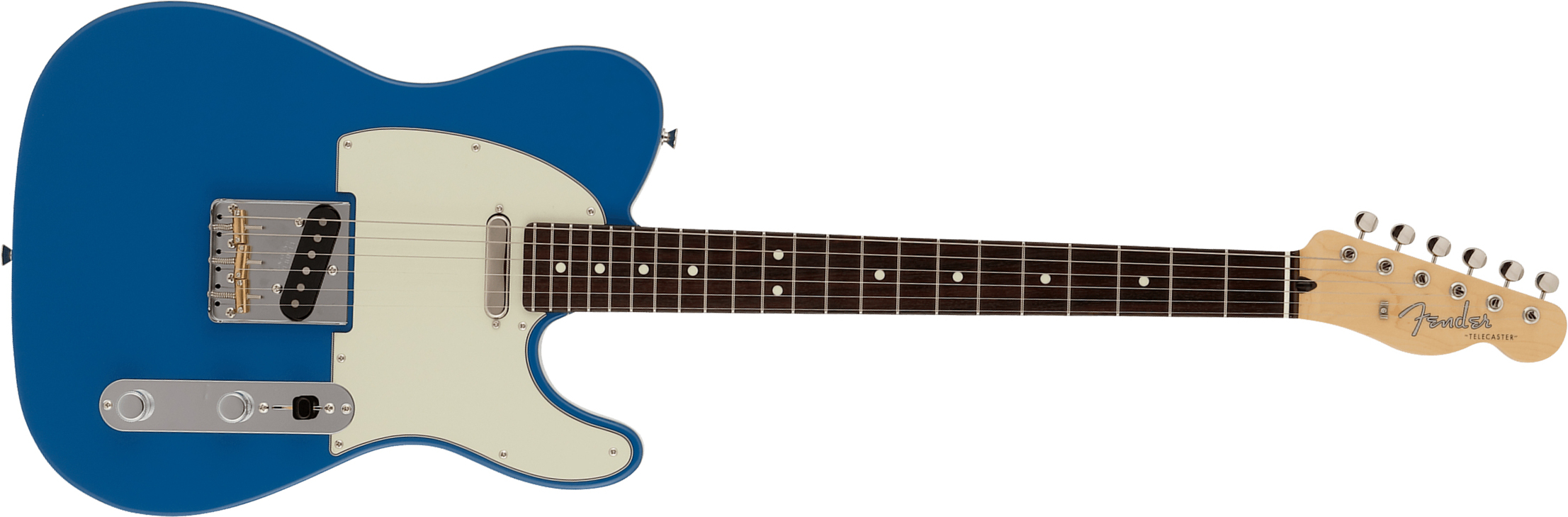 Fender Tele Hybrid Ii Jap 2s Ht Mn - Forest Blue - Guitarra eléctrica con forma de tel - Main picture