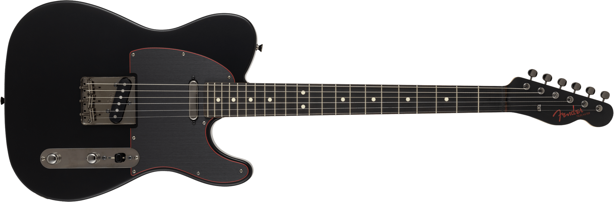 Fender Tele Hybrid Ii Mij Ltd Jap 2s Ht Rw - Black - Guitarra eléctrica con forma de tel - Main picture