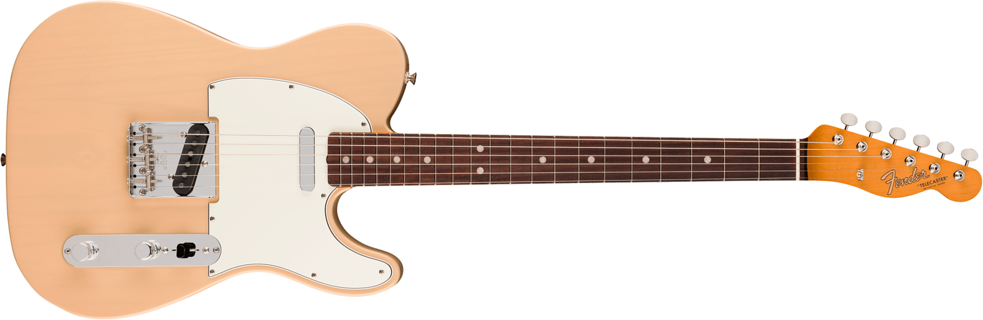 Fender Tele Mid 60s Vintera 3 Mex 2s Ht Rw - Vintage Blonde - Guitarra eléctrica con forma de tel - Main picture