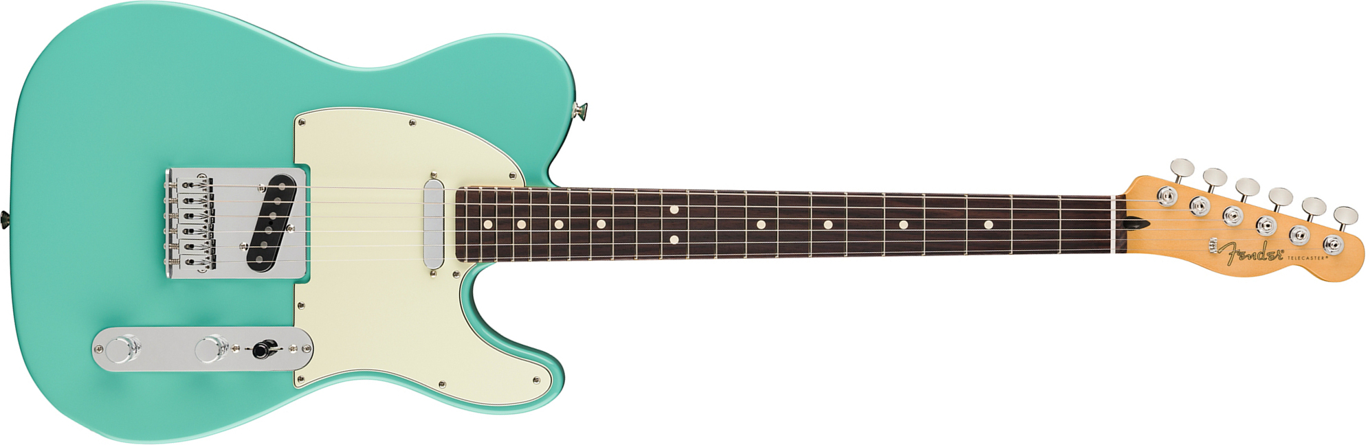 Fender Tele Player Ii 75th Anniversary Mex Ht 2s Rw - Seafoam Green - Guitarra eléctrica con forma de tel - Main picture