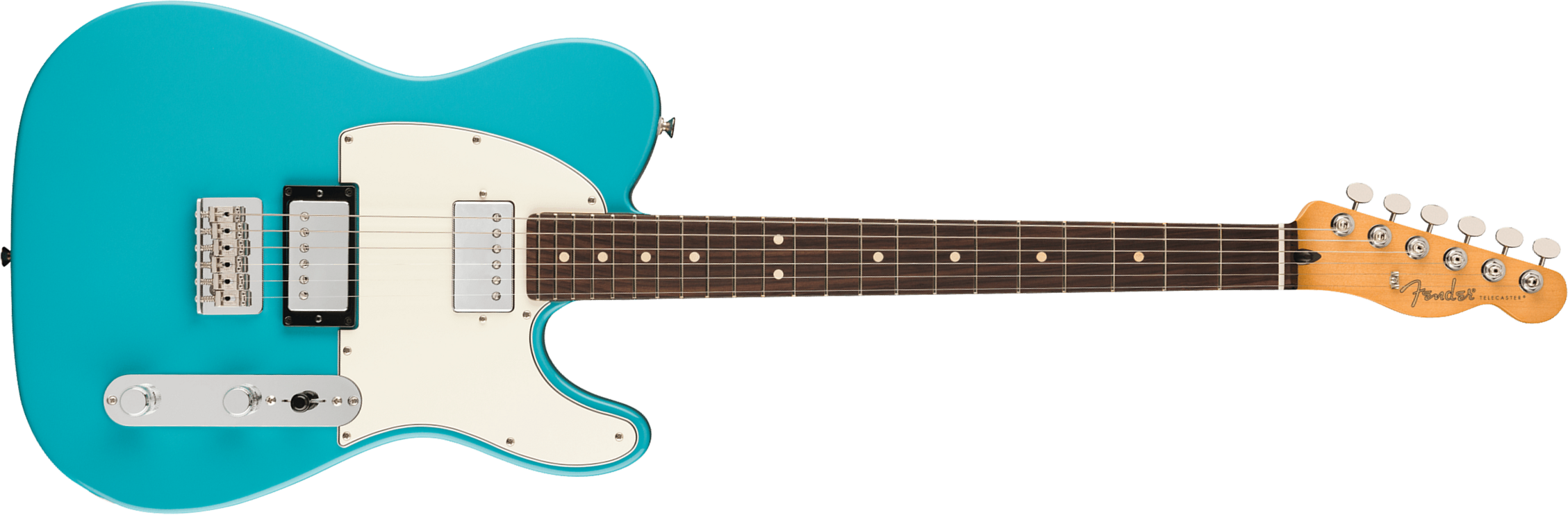 Fender Tele Player Ii Hh Mex 2h Ht Rw - Aquatone Blue - Guitarra eléctrica con forma de tel - Main picture