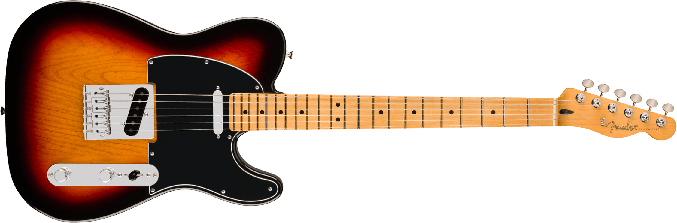Fender Tele Player Ii Mex Aulne 2s Ht Mn - 3-color Sunburst - Guitarra eléctrica con forma de tel - Main picture