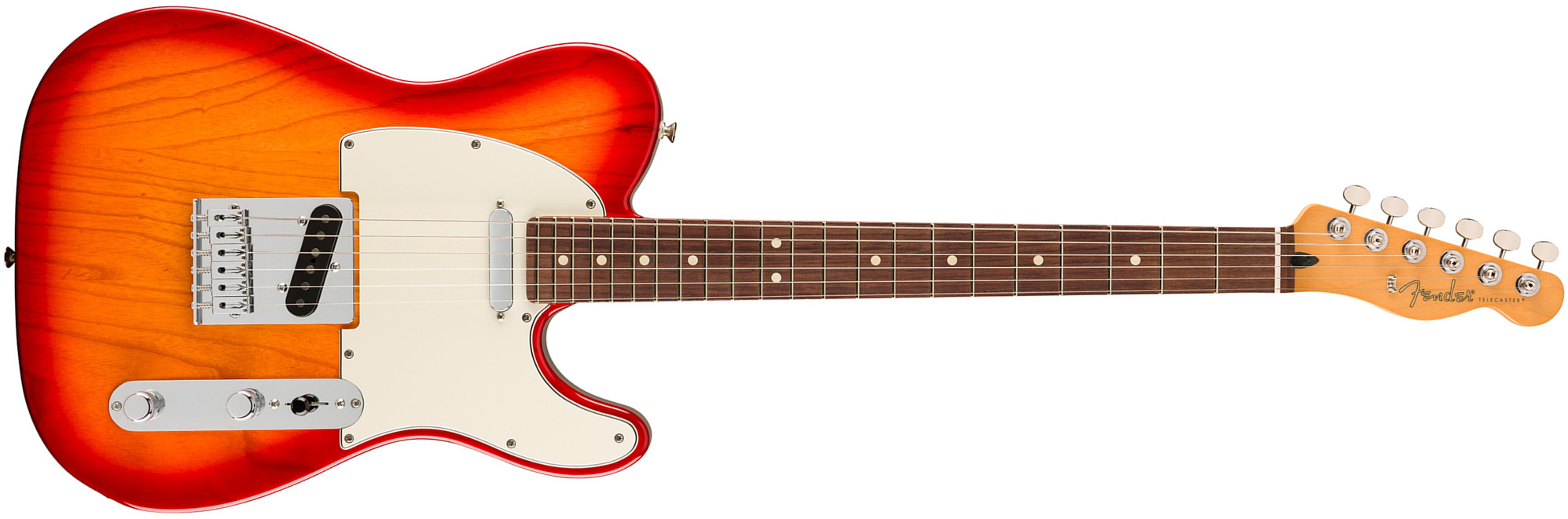 Fender Tele Player Ii Mex Frene 2s Ht Rw - Aged Cherry Burst - Guitarra eléctrica con forma de tel - Main picture