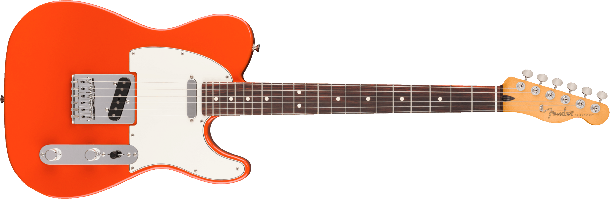 Fender Tele Player Ii Mex Ht 2s Rw - Rallye Orange - Guitarra eléctrica con forma de tel - Main picture