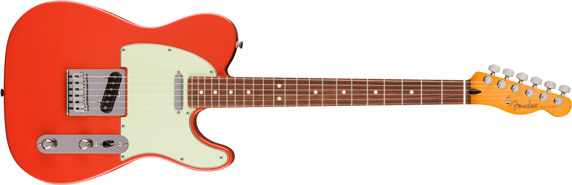 Fender Tele Player Ii Modified Ltd Mex 2s Ht Rw - Fiesta Red - Guitarra eléctrica con forma de tel - Main picture