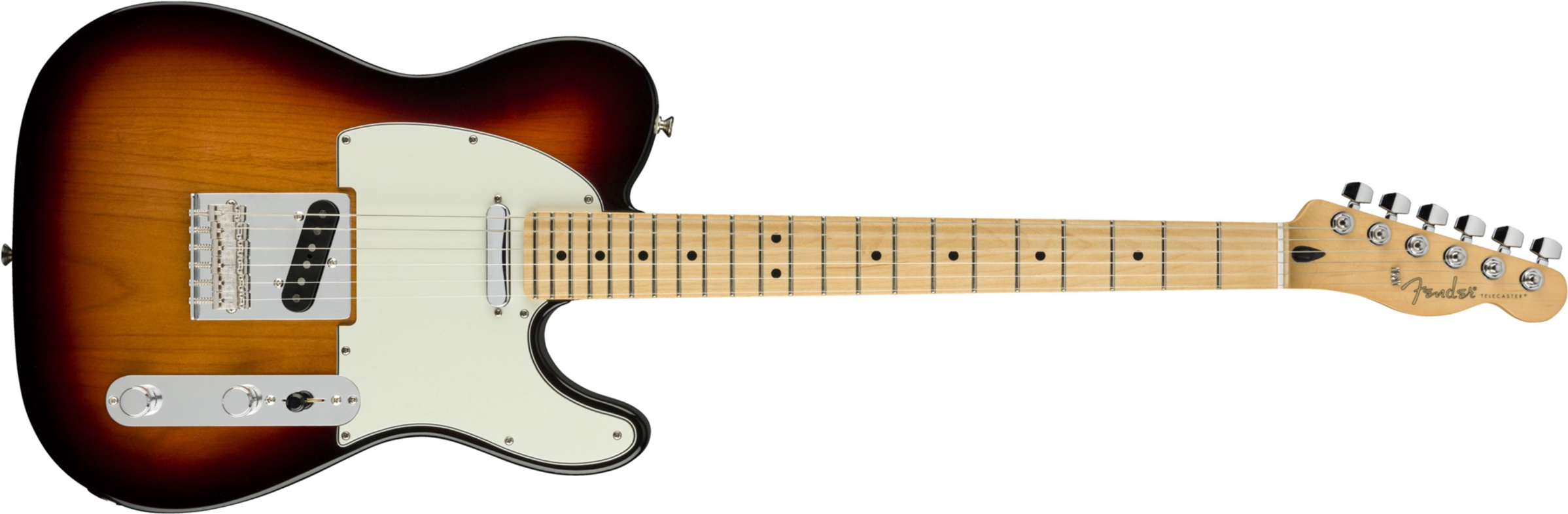Fender Tele Player Mex Mn - 3-color Sunburst - Guitarra eléctrica con forma de tel - Main picture