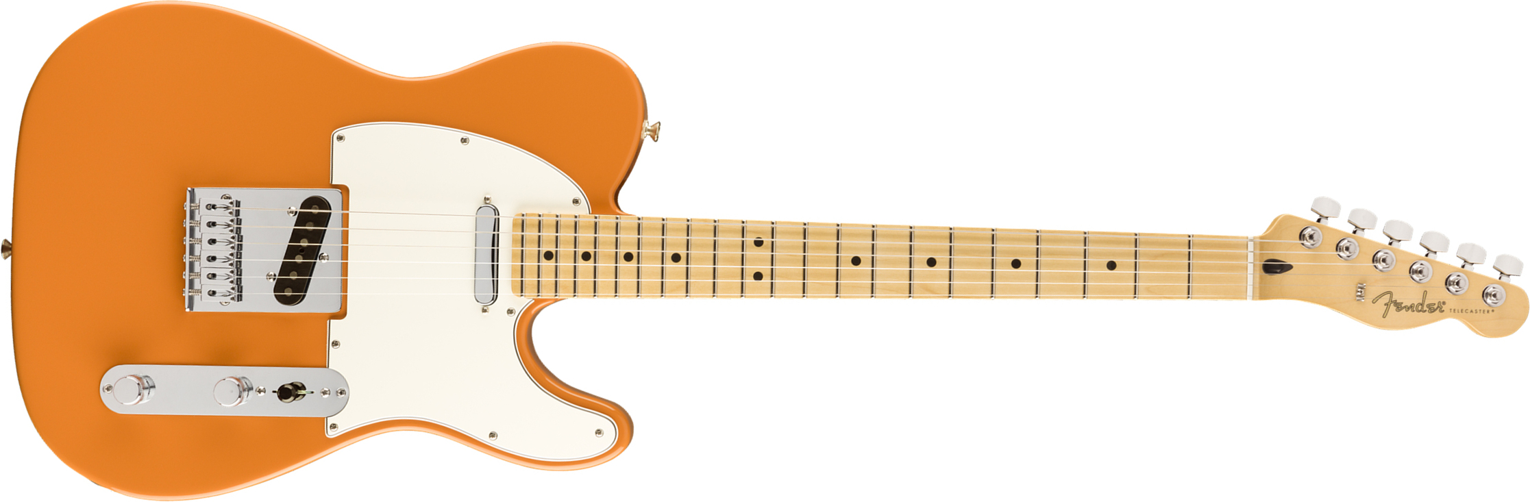 Fender Tele Player Mex Mn - Capri Orange - Guitarra eléctrica con forma de tel - Main picture