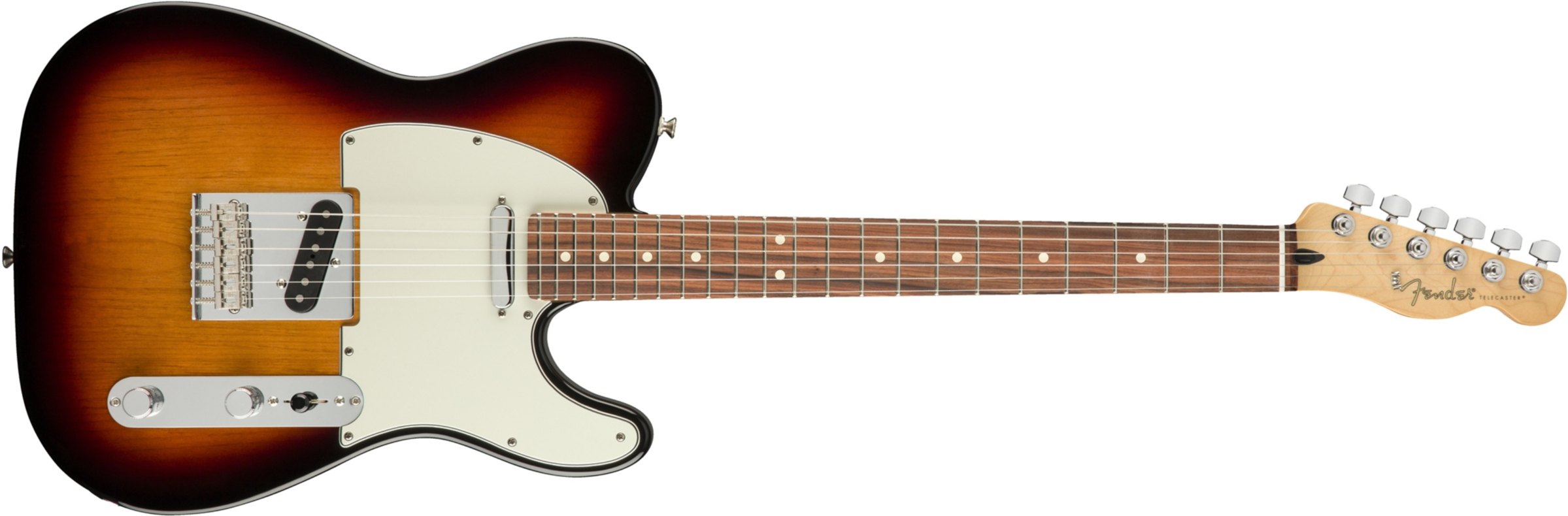 Fender Tele Player Mex Ss Pf - 3-color Sunburst - Guitarra eléctrica con forma de tel - Main picture