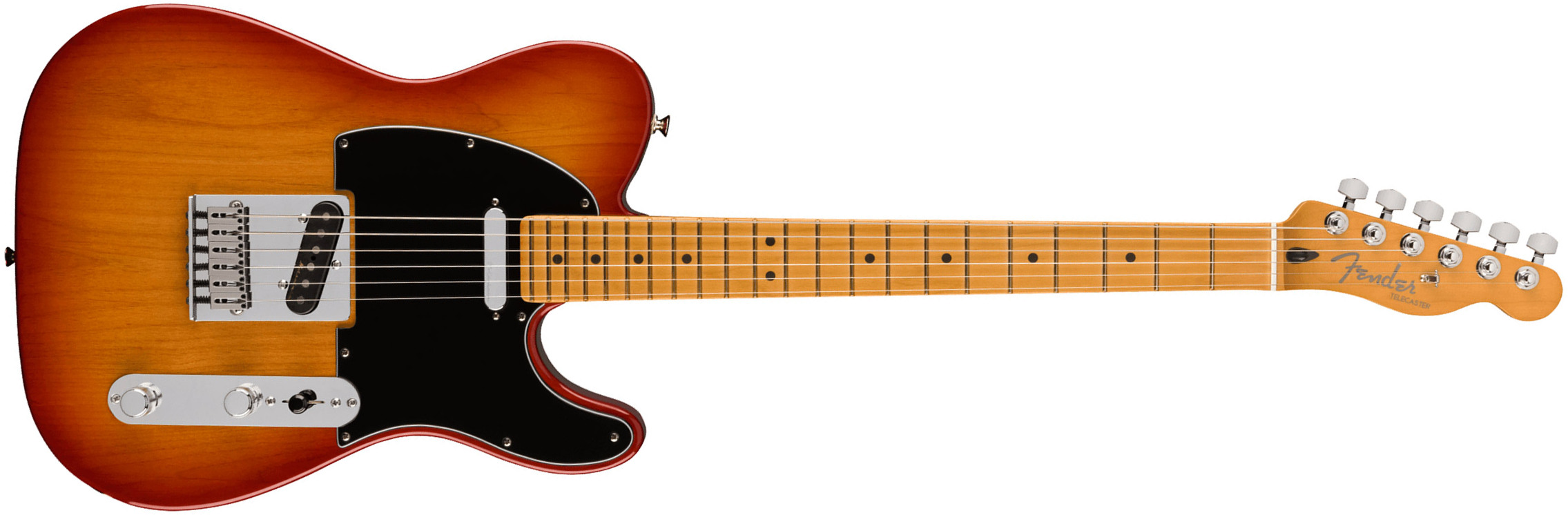 Fender Tele Player Plus Mex 2023 2s Ht Mn - Sienna Sunburst - Guitarra eléctrica con forma de tel - Main picture