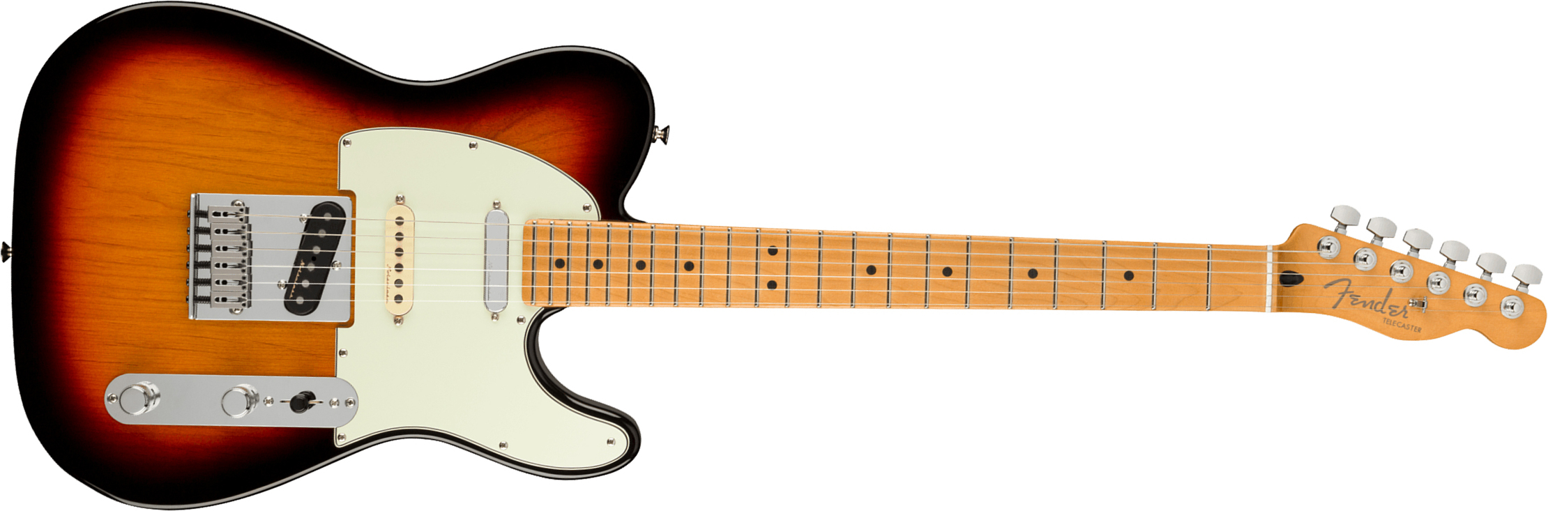 Fender Tele Player Plus Nashville Mex 3s Ht Mn - 3-color Sunburst - Guitarra eléctrica con forma de tel - Main picture
