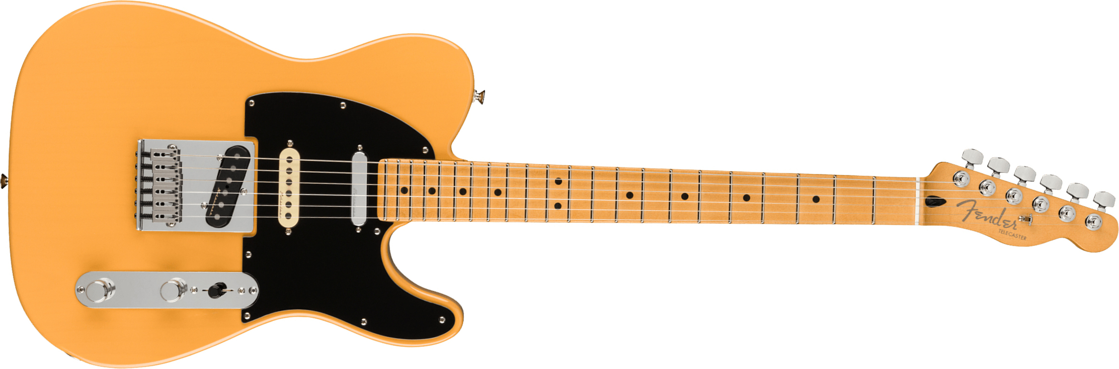 Fender Tele Player Plus Nashville Mex 3s Ht Mn - Butterscotch Blonde - Guitarra eléctrica con forma de tel - Main picture