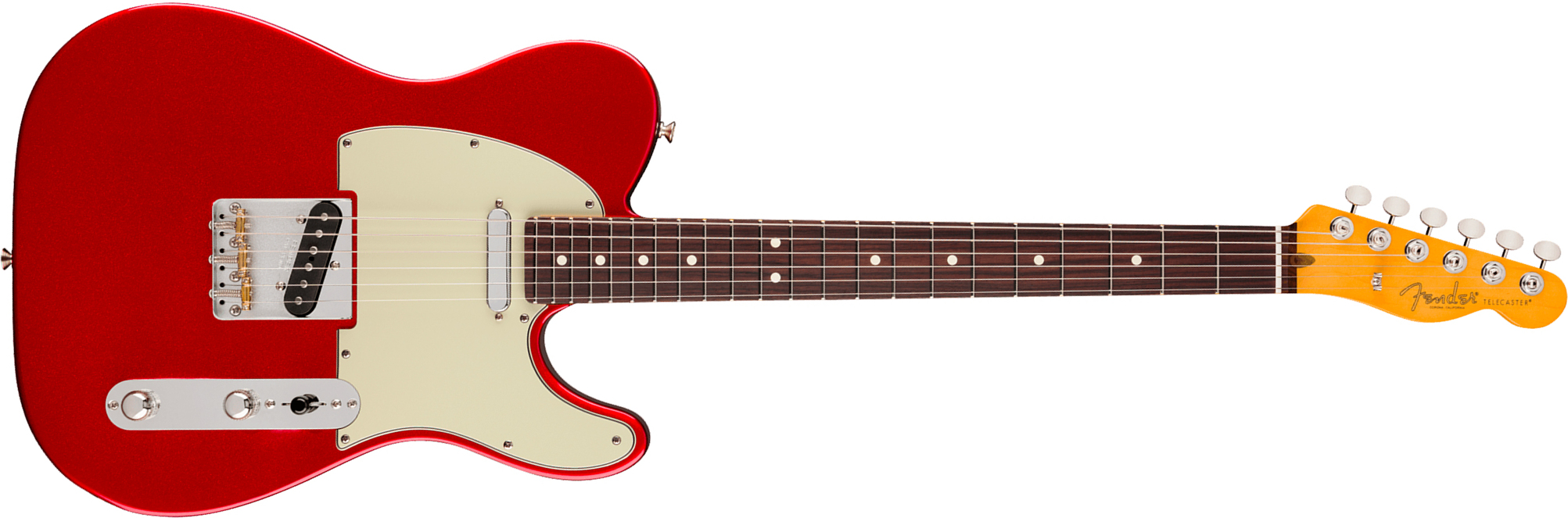 Fender Tele Silent System American Pro. Classic Ltd Usa 2s Ht Rw - Candy Apple Red - Guitarra eléctrica con forma de tel - Main picture