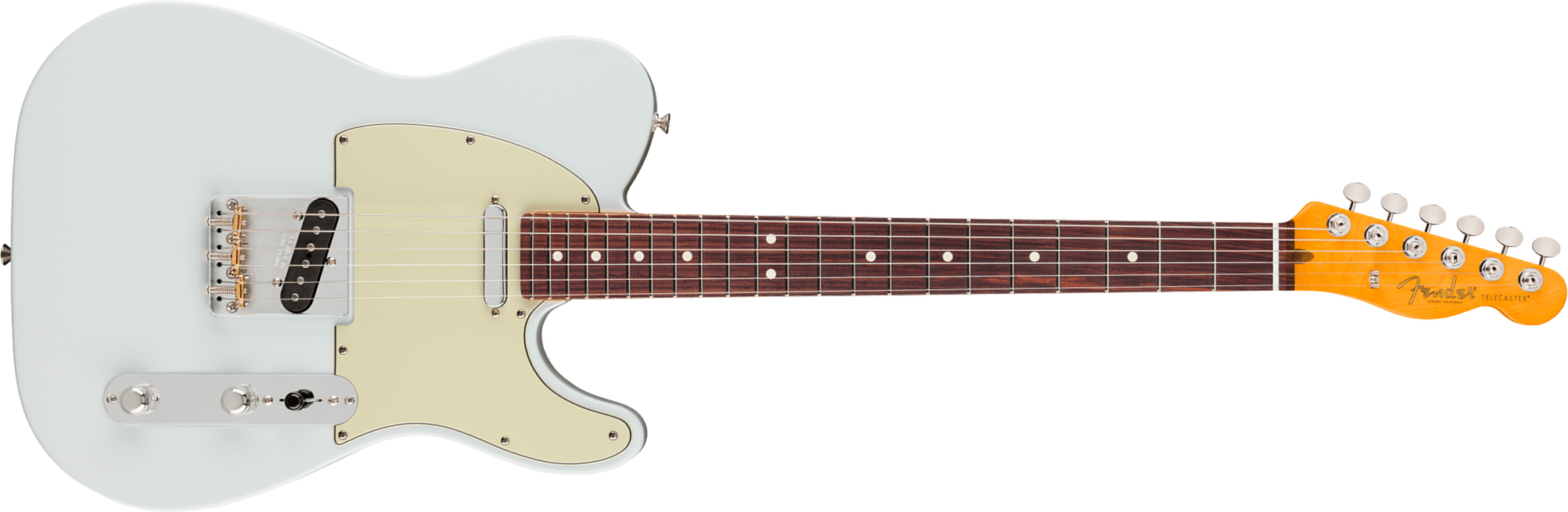Fender Tele Silent System American Pro. Classic Ltd Usa 2s Ht Rw - Sonic Blue - Guitarra eléctrica con forma de tel - Main picture