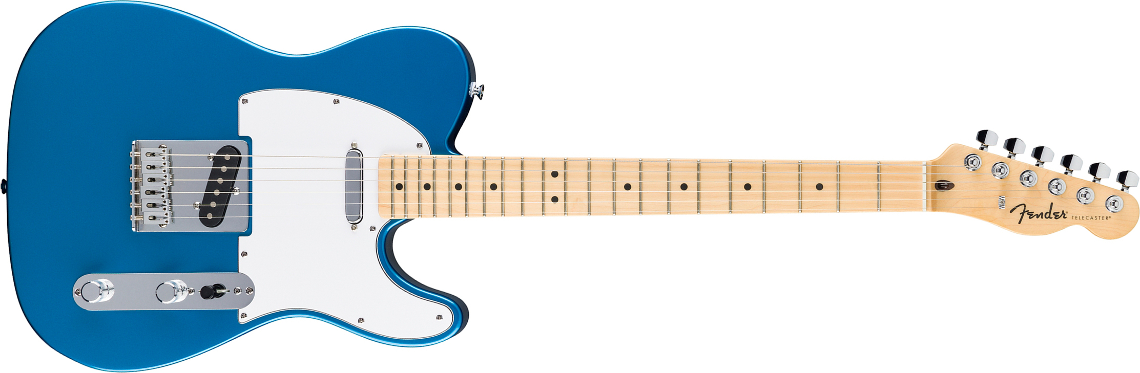 Fender Tele Standard Mex 2s Ht Mn - Aqua Marine Metallic - Guitarra eléctrica con forma de tel - Main picture