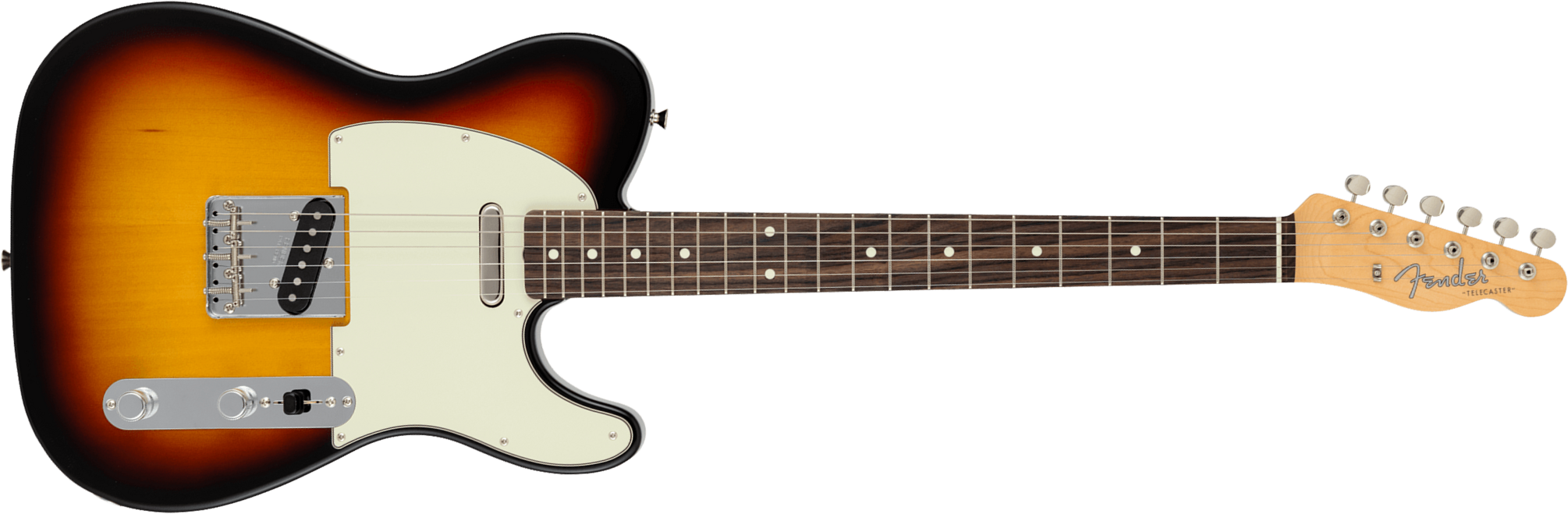 Fender Tele Traditional 60s Mij 2s Ht Rw - 3-color Sunburst - Guitarra eléctrica con forma de tel - Main picture