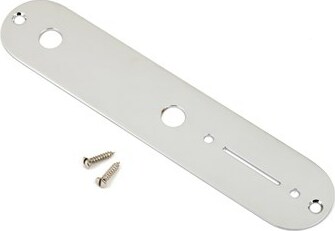 Fender Telecaster Control Plates - Chrome - Placa de control - Main picture