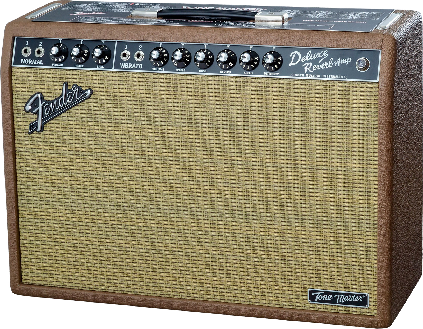 Fender Tone Master Deluxe Reverb Ltd 100w 1x12 Cocoa - Combo amplificador para guitarra eléctrica - Main picture