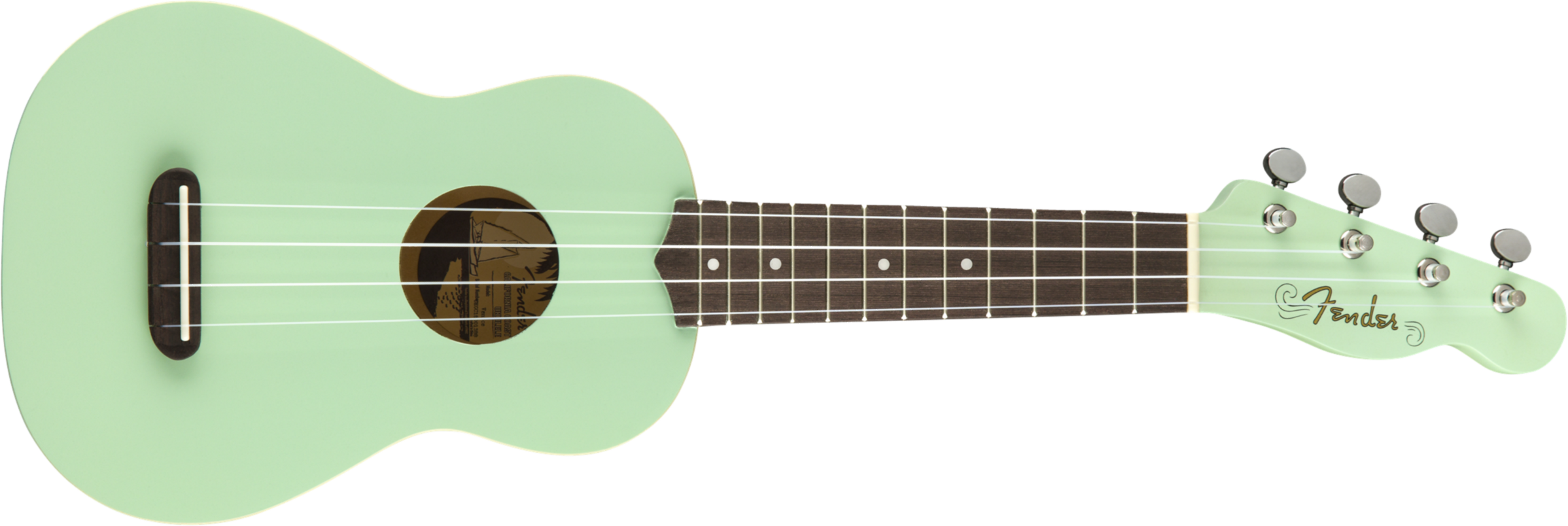 Fender Venice Soprano Ukulele - Surf Green - Ukulele - Main picture