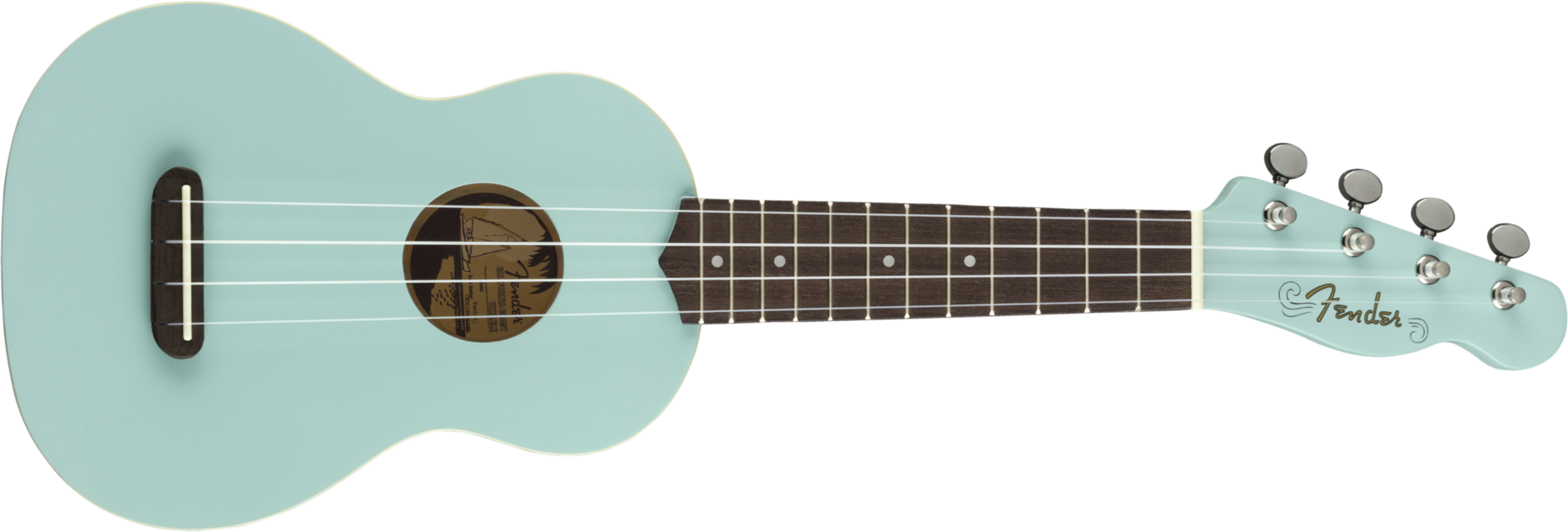 Fender Venice Soprano Ukulele - Daphne Blue - Ukulele - Main picture