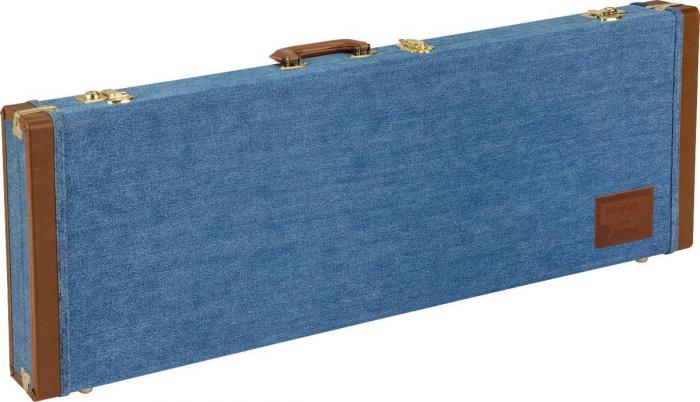 Bolsa para guitarra eléctrica Fender x Wrangler Denim Strat/Tele Electric Guitar Case - Indigo