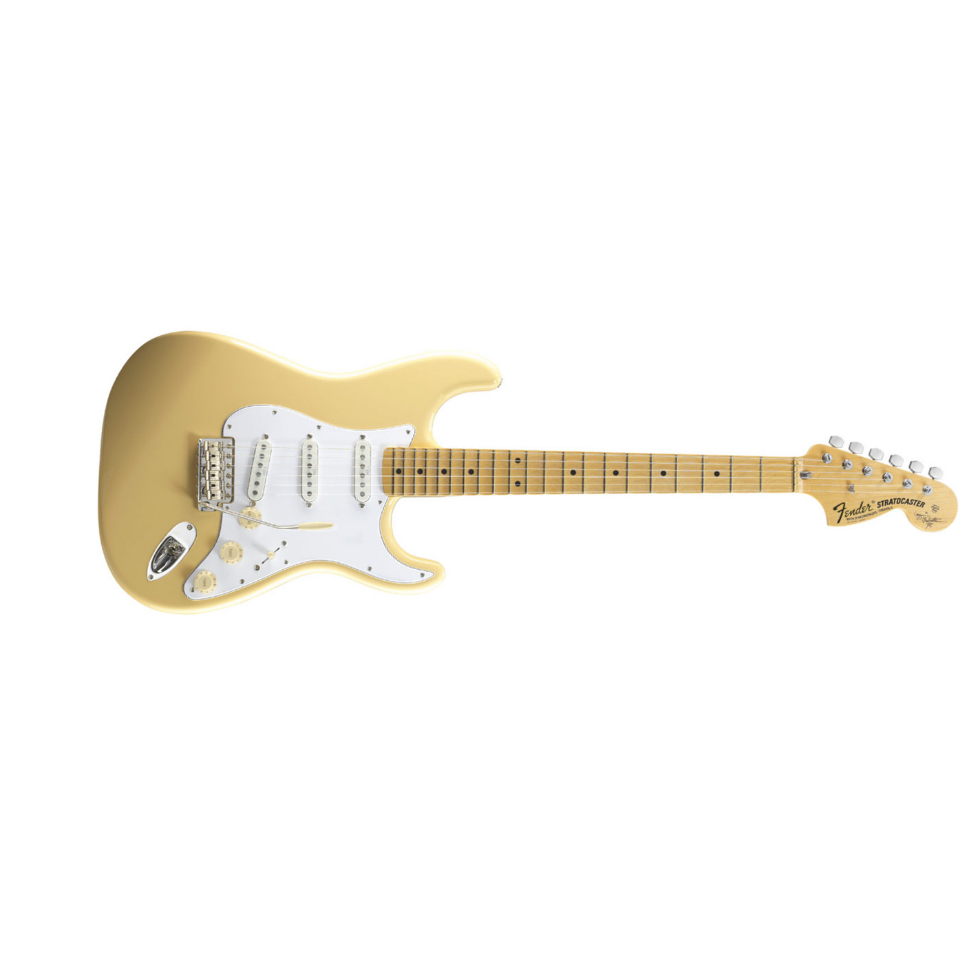 Fender Stratocaster Yngwie Malmsteen (usa, Mn) - Vintage White - Guitarra eléctrica con forma de str. - Main picture