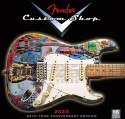 Calendario Fender 2023 Custom Shop Wall Calendar