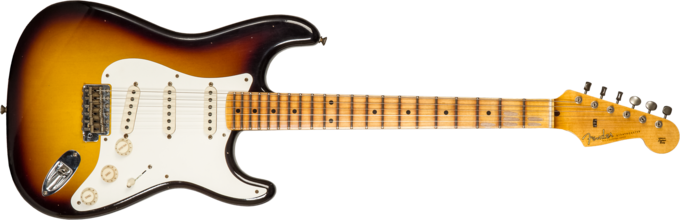 Fender Custom Shop 1956 Stratocaster #CZ575333 - Journeyman relic 2-color sunburst