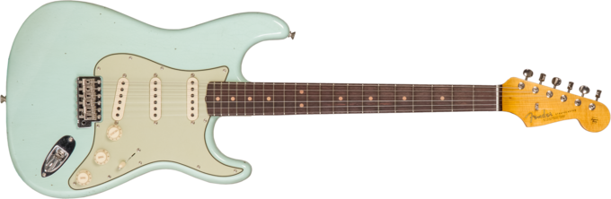 Fender Custom Shop 1964 Stratocaster #CZ579859 - Journey man relic aged surf green