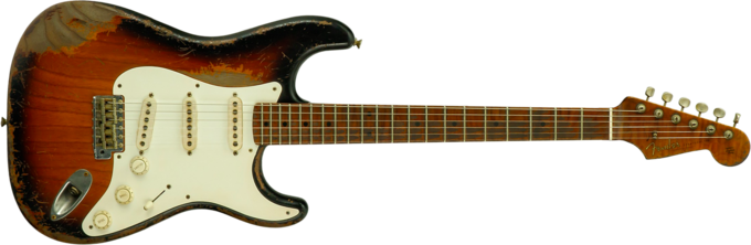 Fender Custom Shop 1950s Stratocaster Masterbuilt Austin MacNutt #R132343 - Heavy relic 2-color sunburst